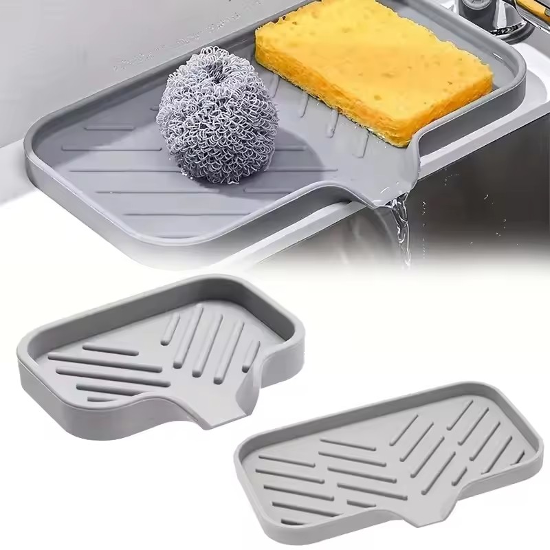 Silicone Tap Washer - Silicone Faucet Pad Sink Tray Soap