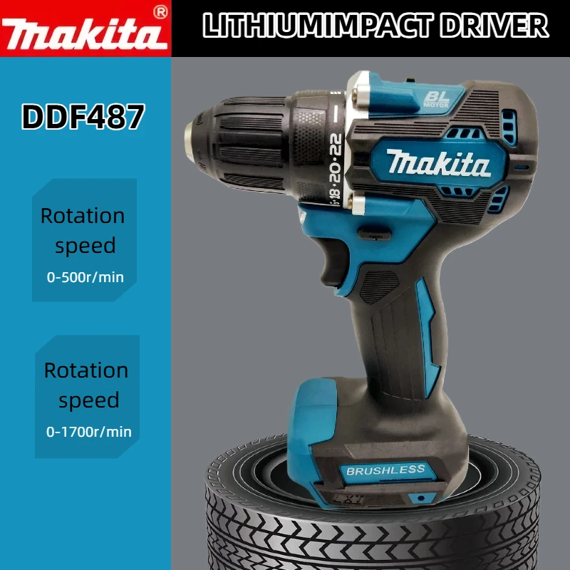 Makita DDF487 18V Cordless Bru - Makita Drill Ddf484 ulasan dan harga