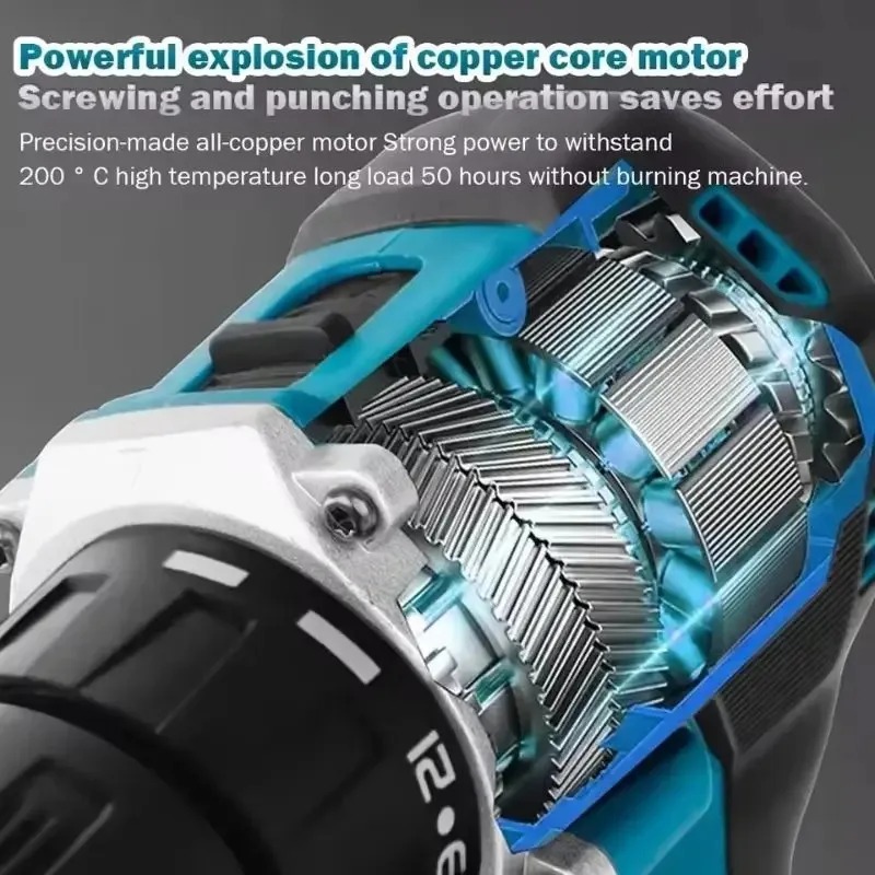 Makita DDF487 Brushless Cordle - Makita Drill Ddf484 ulasan dan harga