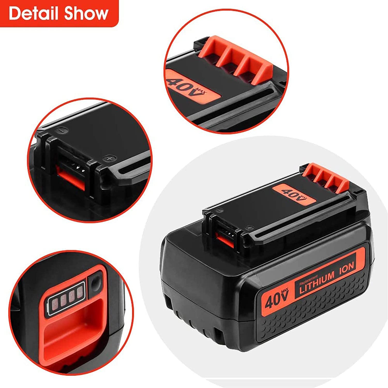 36V/40V 3.5Ah Replacement Batt - Black+Decker Tool Cordless ulasan dan harga