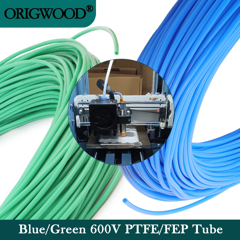 Blue/Green 600V PTFE Tube Dia  - Ptfe Tape Thread ulasan dan harga