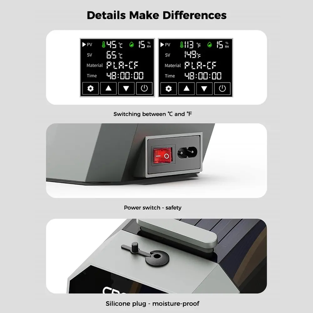 Creality Space Pi Filament Dry - Creality Printer Ender 3 V3 ulasan dan harga