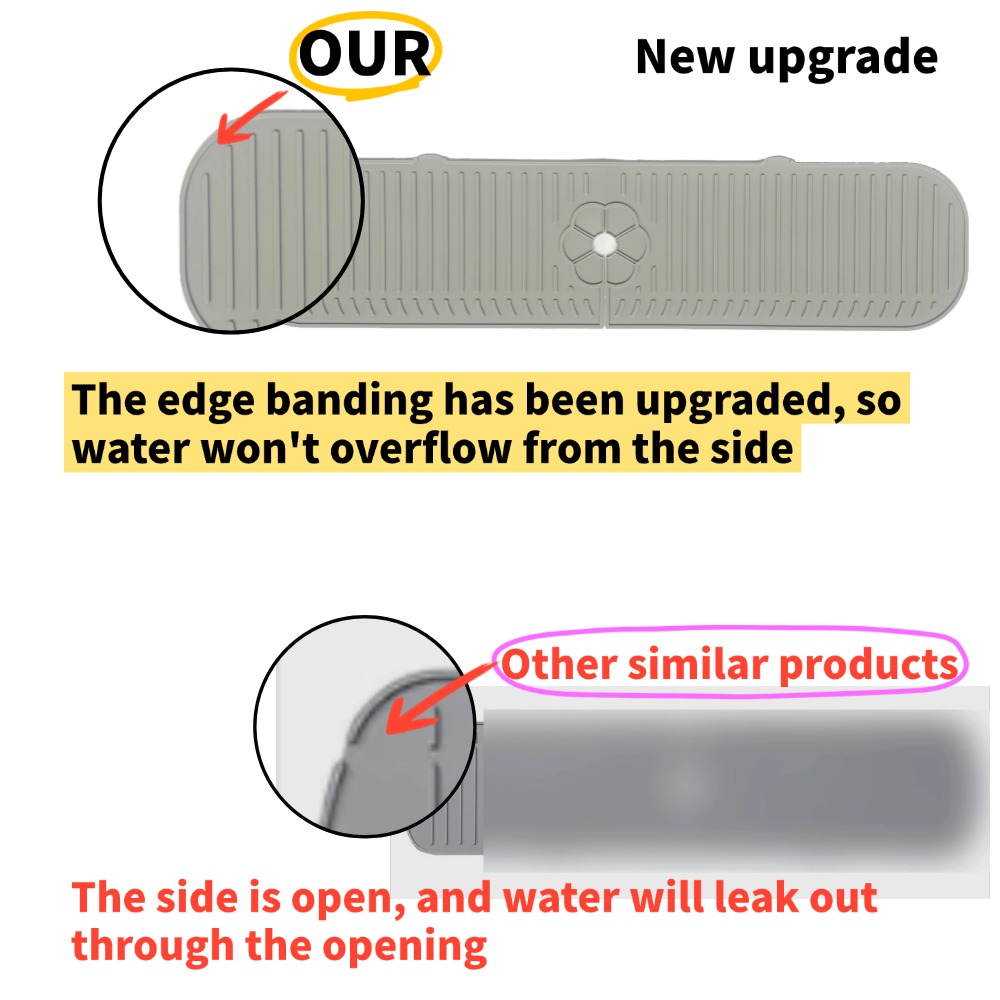 Kitchen Faucet Splash Pad Sili - Silicone Tap Washer ulasan dan harga