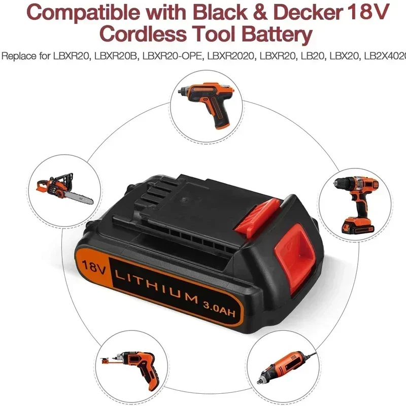 18V  3.0Ah BL2018 Replacement  - Black+Decker Tool Cordless ulasan dan harga