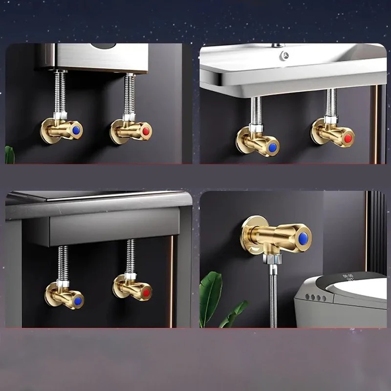 Brass High Flow Angle Valve Ho - Toilet Fill Valve ulasan dan harga