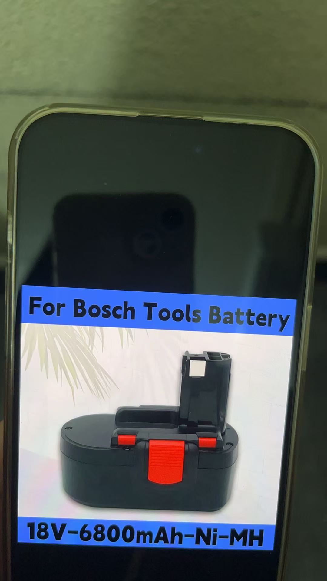 18V 6800mAh Battery For Bosch  - Bosch Drill Gsb 18V ulasan dan harga