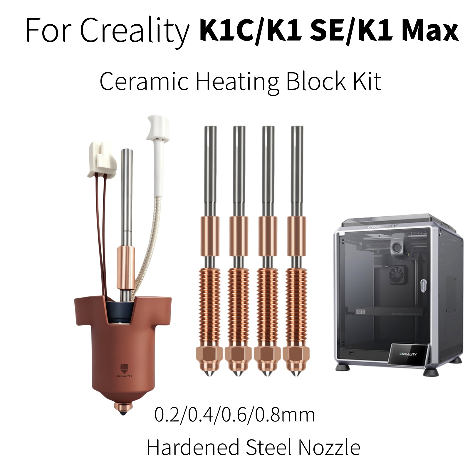For Creality K1C K1 MAX Hotend - Creality Printer K1 ulasan dan harga