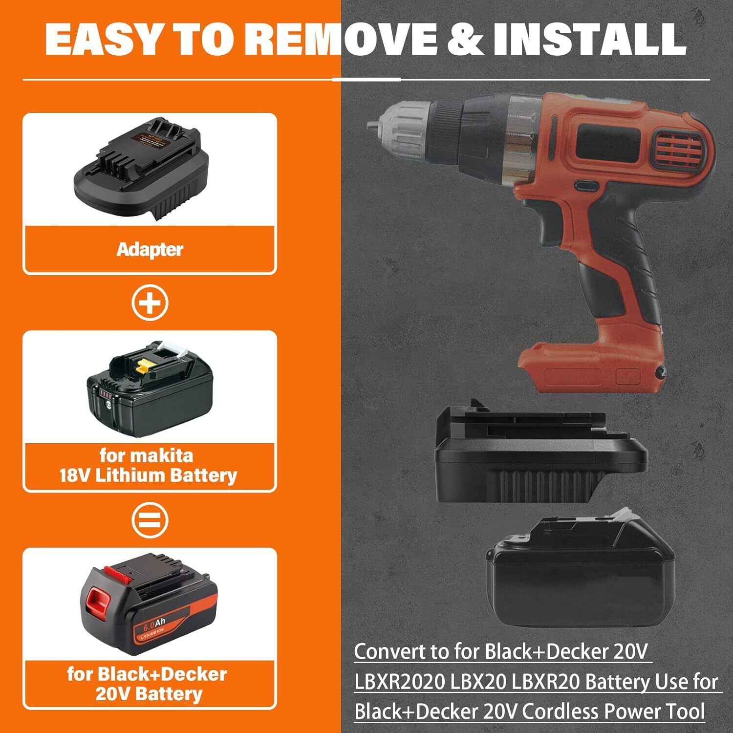 Converter for Makita to for Bl - Black+Decker Tool Cordless ulasan dan harga