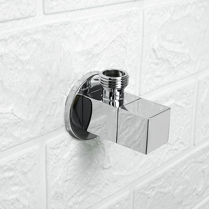 Brass Angle Valve Chrome Black - Toilet Fill Valve ulasan dan harga